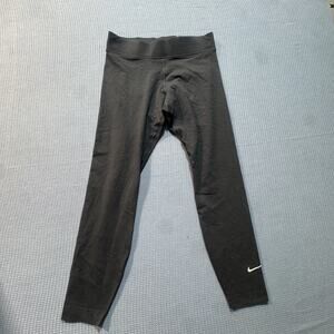 Nike Women's Leggings‎ 7/8 Length Black Size M Black Brand New